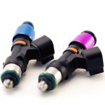 Injector Dynamics ID725 Fuel Injectors Purple Blue&nbsp;Adapter